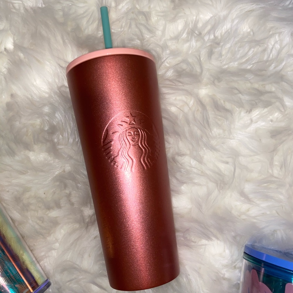 Starbucks 2020 Valentine’s Day Venti Pink Glitter